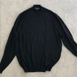 Sweater silk/cotton blend